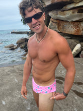 Load image into Gallery viewer, Leaves Men’s Swim Briefs - BLUE CORAL BRIEFS Salty Johnson AU