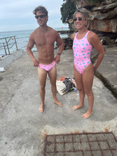 Load image into Gallery viewer, Leaves Men’s Swim Briefs - BLUE CORAL BRIEFS Salty Johnson AU