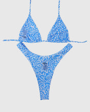 Load image into Gallery viewer, BLUE CORAL – Women's Bikini Set | Sustainable UPF50+ Swimwear Salty Johnson