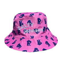 Load image into Gallery viewer, Hot Hands reversible Bucket Hat Salty Johnson AU