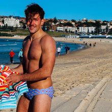 Load image into Gallery viewer, Mens Swimwear - Surf Rescue Salty Johnson AU