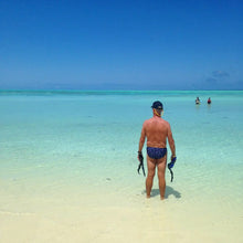 Load image into Gallery viewer, Mens Swimwear - White Pointer Salty Johnson AU