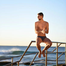 Load image into Gallery viewer, Mens Swimwear - White Pointer Salty Johnson AU