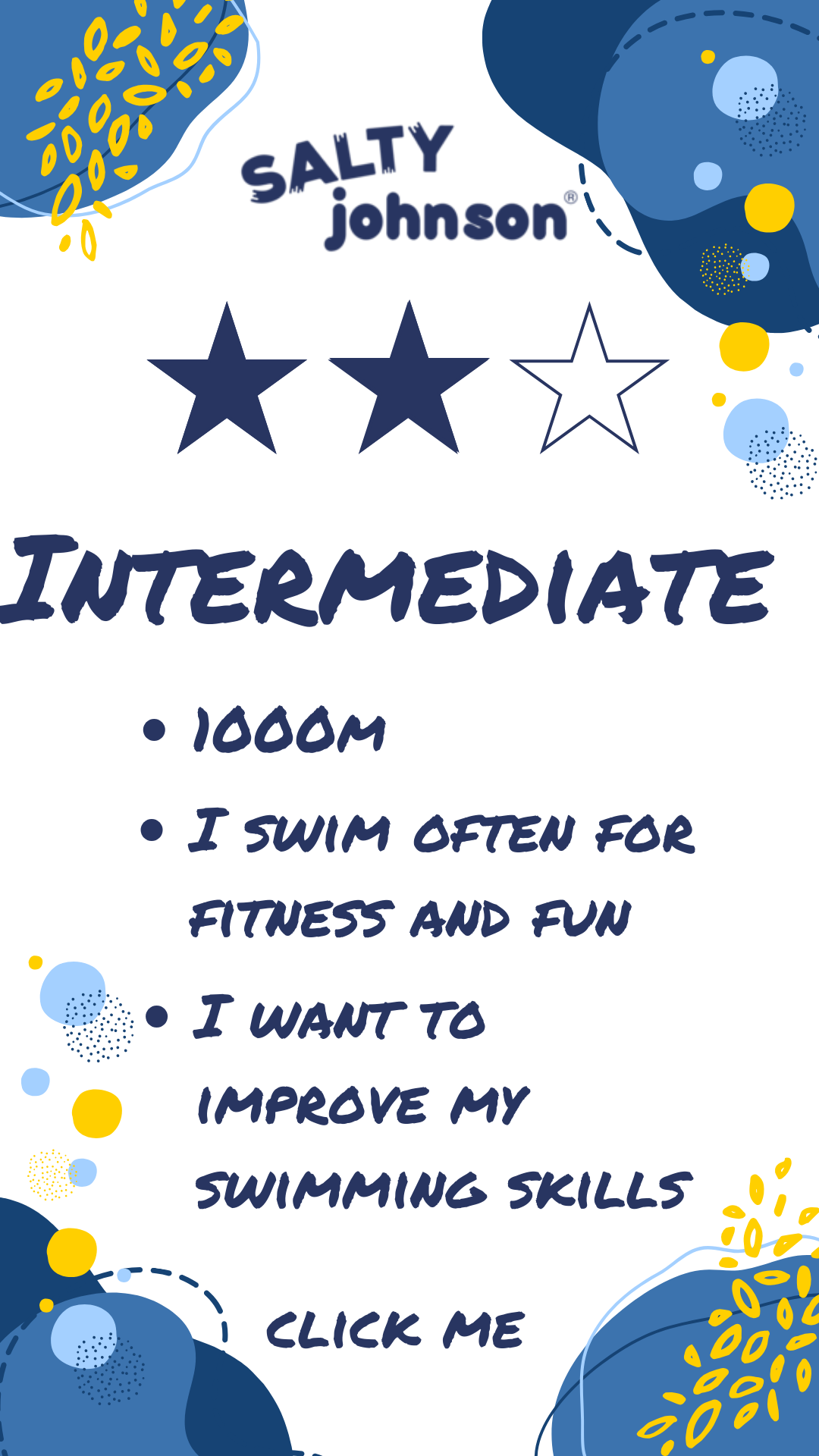 Swim Workout - Intermediate - Session 1
