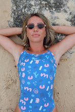 Load image into Gallery viewer, SQUIGGLES – Women's One-Piece Swimsuit | Sustainable UPF50+ Swimwear Salty Johnson
