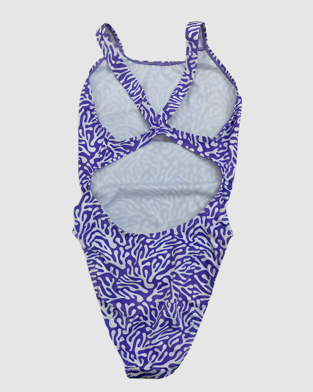 Violet Coral Thick Strap One Piece Women's Swimsuit Salty Johnson AU