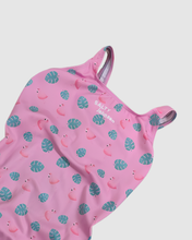 Load image into Gallery viewer, Leaves Thick Strap One Piece Women&#39;s Swimsuit Salty Johnson AU
