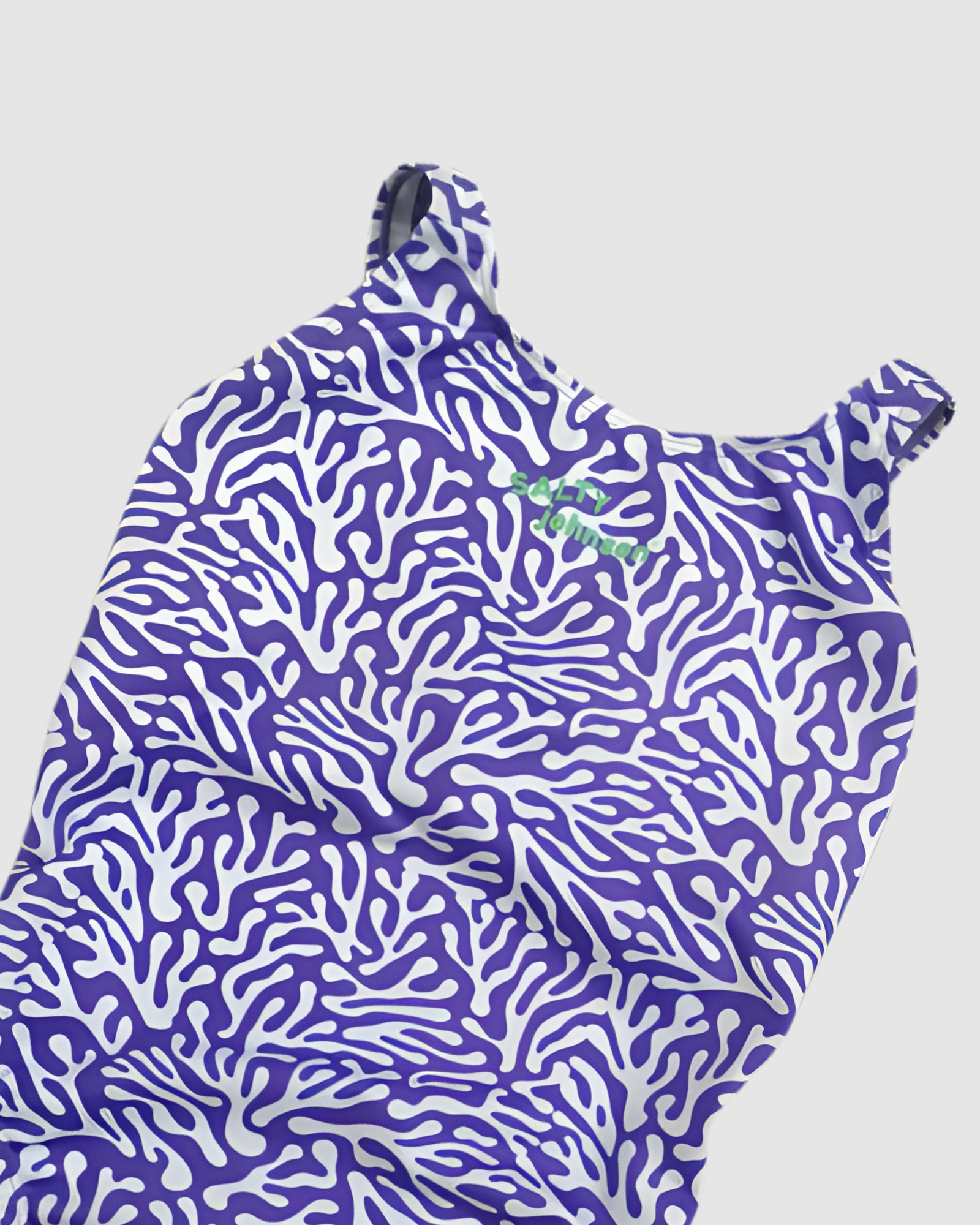 Violet Coral Thick Strap One Piece Women's Swimsuit Salty Johnson AU