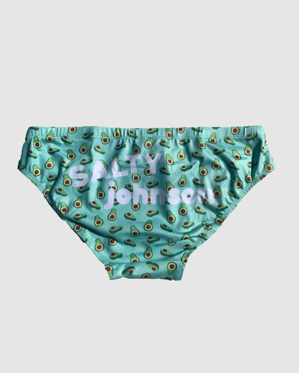 SMASHED AVO – Men's Swim Briefs | Sustainable UPF50+ Swimwear Salty Johnson