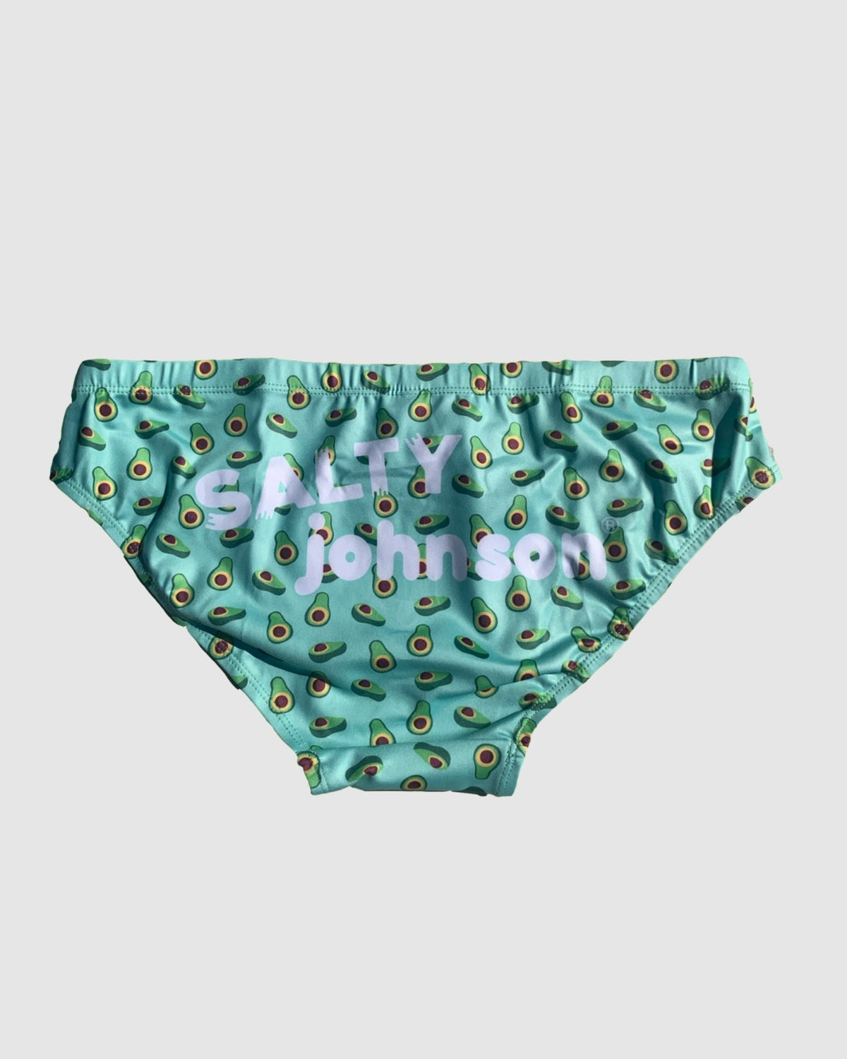 SMASHED AVO – Men's Swim Briefs | Sustainable UPF50+ Swimwear Salty Johnson
