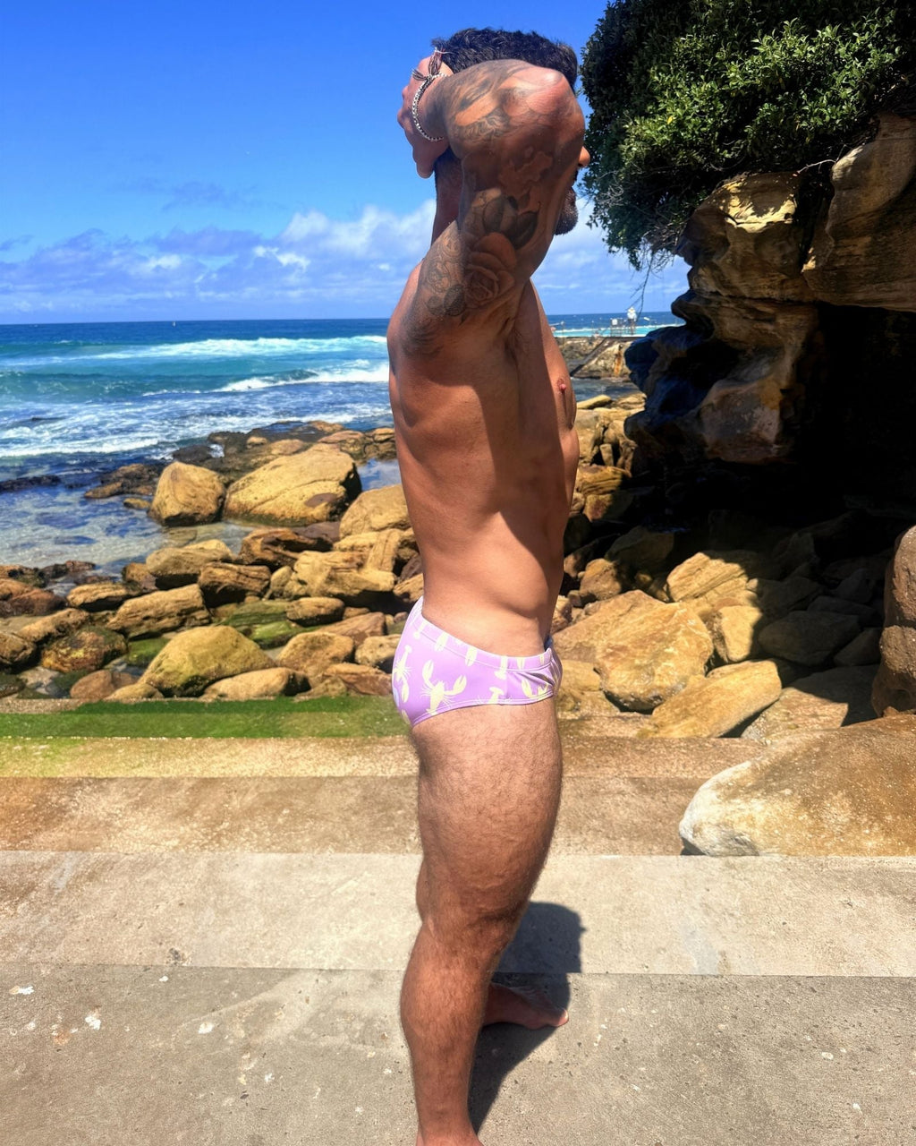 YABBIES – Men's Swim Briefs | Sustainable UPF50+ Swimwear Salty Johnson