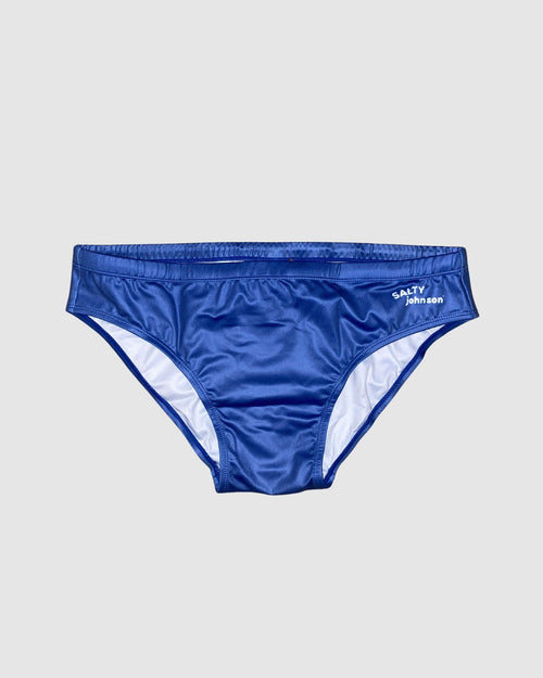 CLASSICS NAVY – Men's Swim Briefs | Sustainable UPF50+ Swimwear Salty Johnson