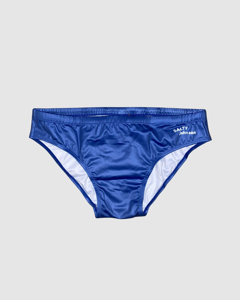 CLASSICS NAVY – Men's Swim Briefs | Sustainable UPF50+ Swimwear Salty Johnson