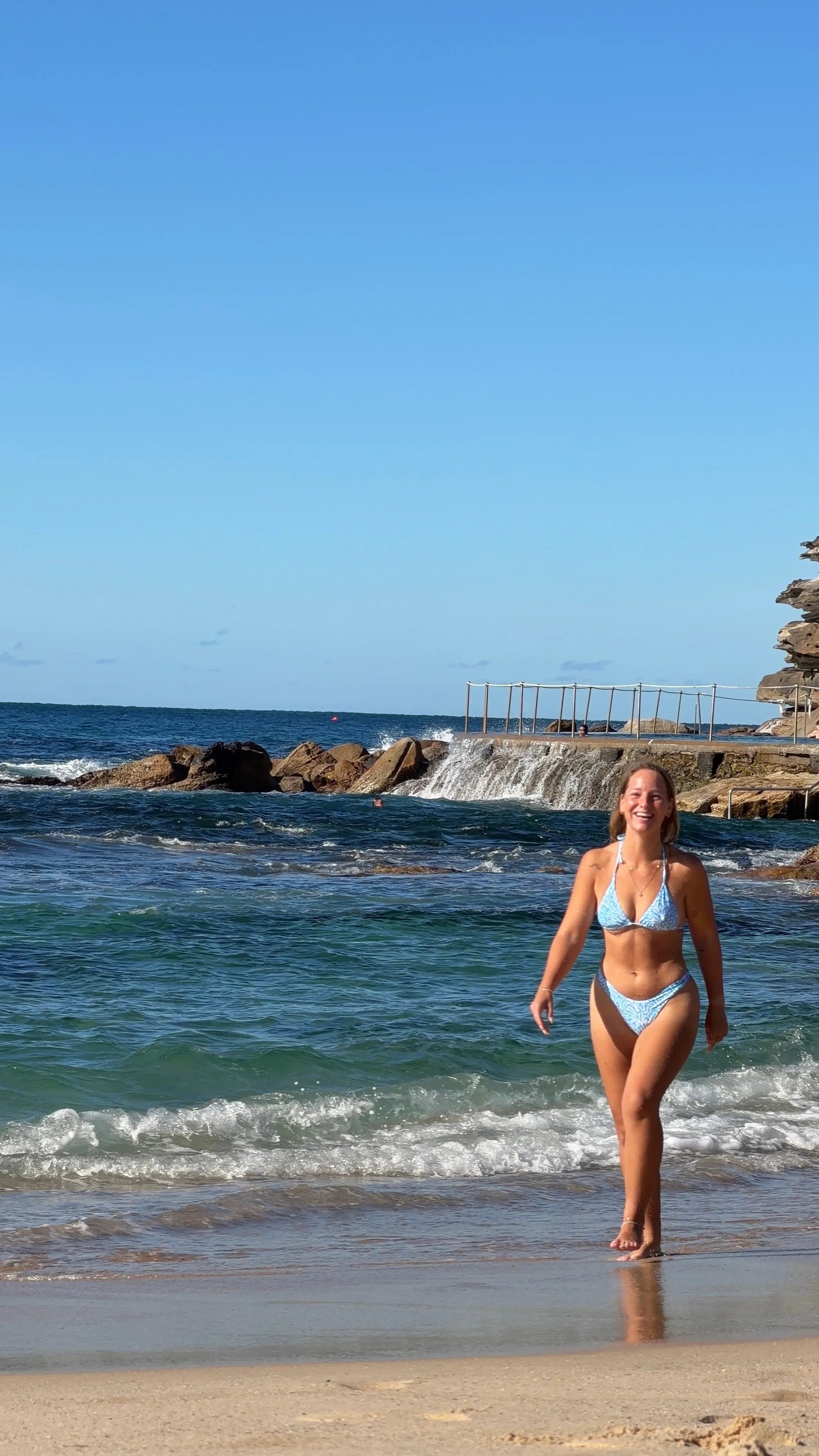 BLUE CORAL – Women's Bikini Set | Sustainable UPF50+ Swimwear Salty Johnson