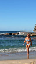 Load image into Gallery viewer, BLUE CORAL – Women's Bikini Set | Sustainable UPF50+ Swimwear Salty Johnson
