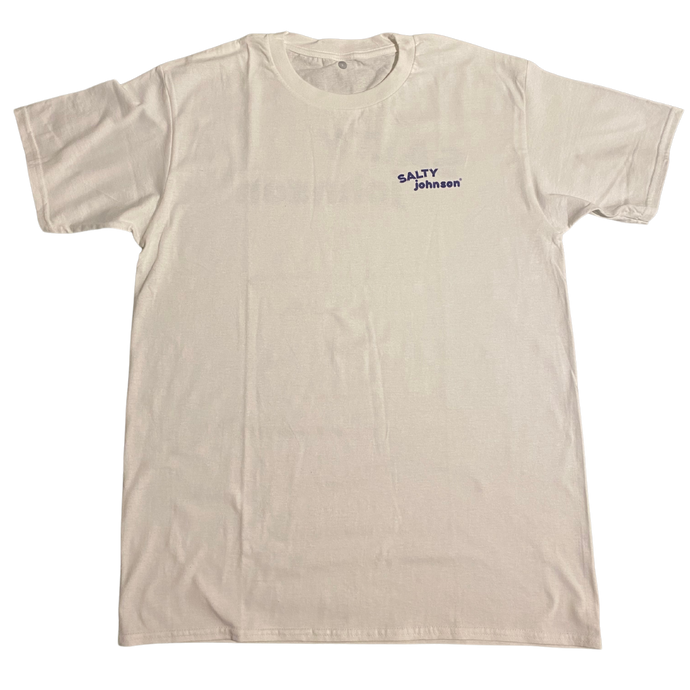 Salty TEE - White Salty Johnson