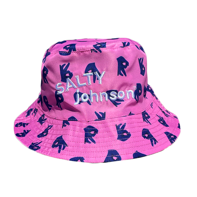 Hot Hands reversible Bucket Hat Salty Johnson AU