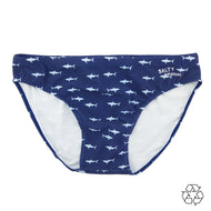 Mens Swimwear - White Pointer Salty Johnson AU