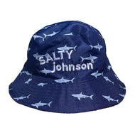 White Pointer reversible Bucket Hat Salty Johnson AU